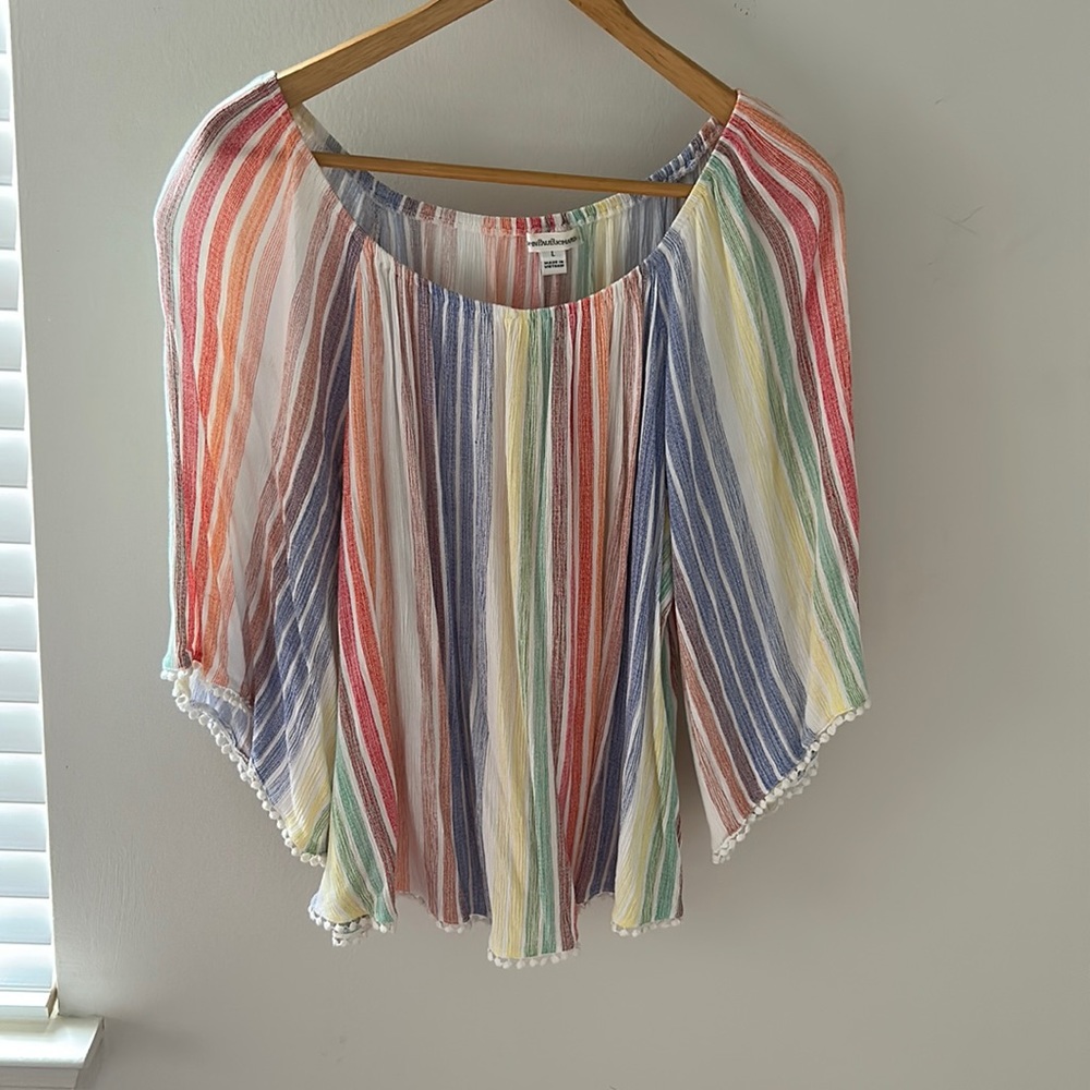JohnPaulRichard Multicolor Striped Blouse